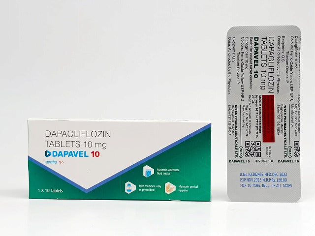 フォシーガジェネリック・ダパベル 10mg・(DAPAGLIFLOZIN)