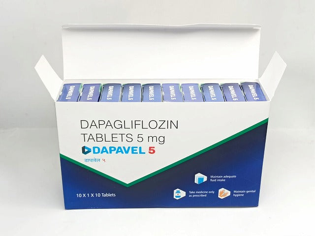 フォシーガジェネリック・ダパベル 5mg・(DAPAGLIFLOZIN)