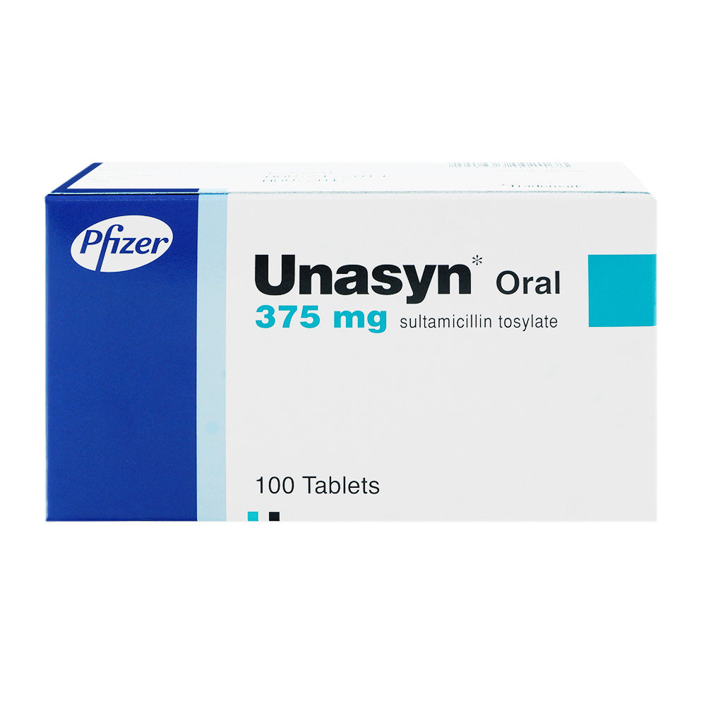ユナシン375mg 100錠