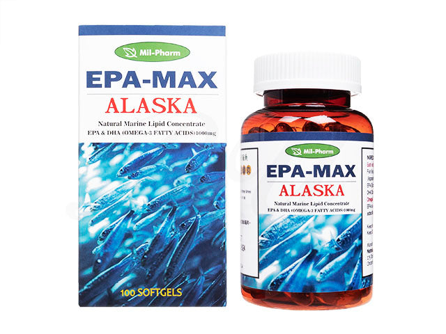 EPAMAXアラスカフィッシュオイル1000mg100錠