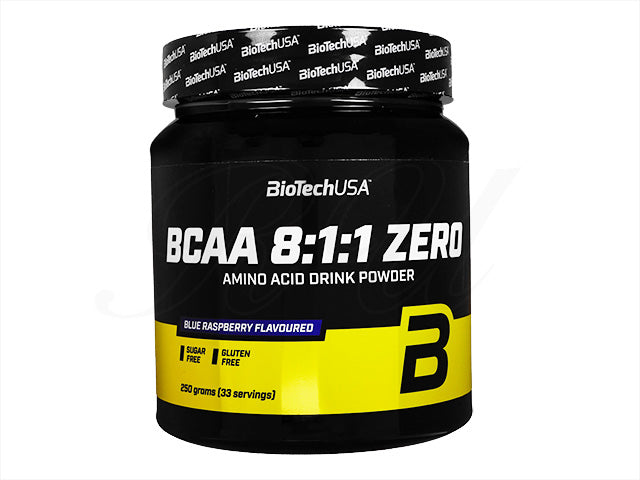 BCAA8:1:1ゼロ・ブルーラズベリー味33回分(BioTechUSA)