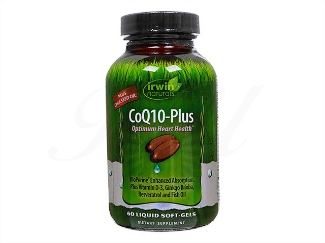CoQ10-RED60錠(IrwinNaturals)