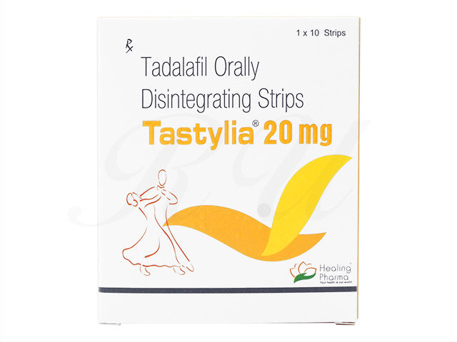 【送料無料】シアリスジェネリック_タスティリア(Tastylia)10㎎_オーラル・ストリップ10枚