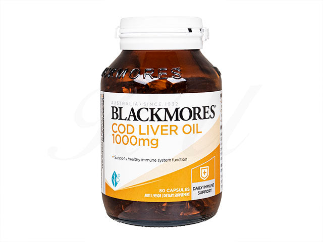 コッドリバーオイル1000mg80錠(Blackmores)