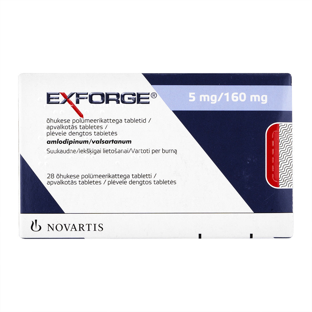 エックスフォージ[5mg+160mg]28錠