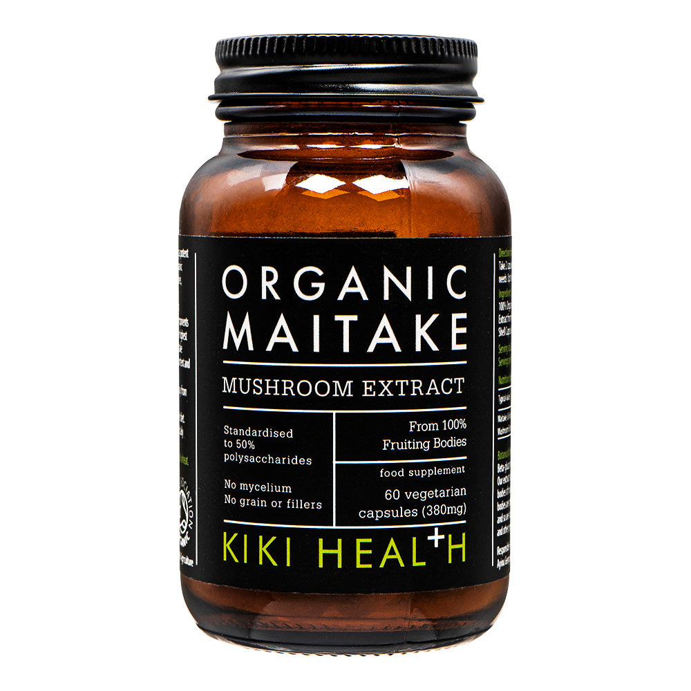 オーガニック・マイタケ・マッシュルームエクストラクト60錠(Kiki-Health)