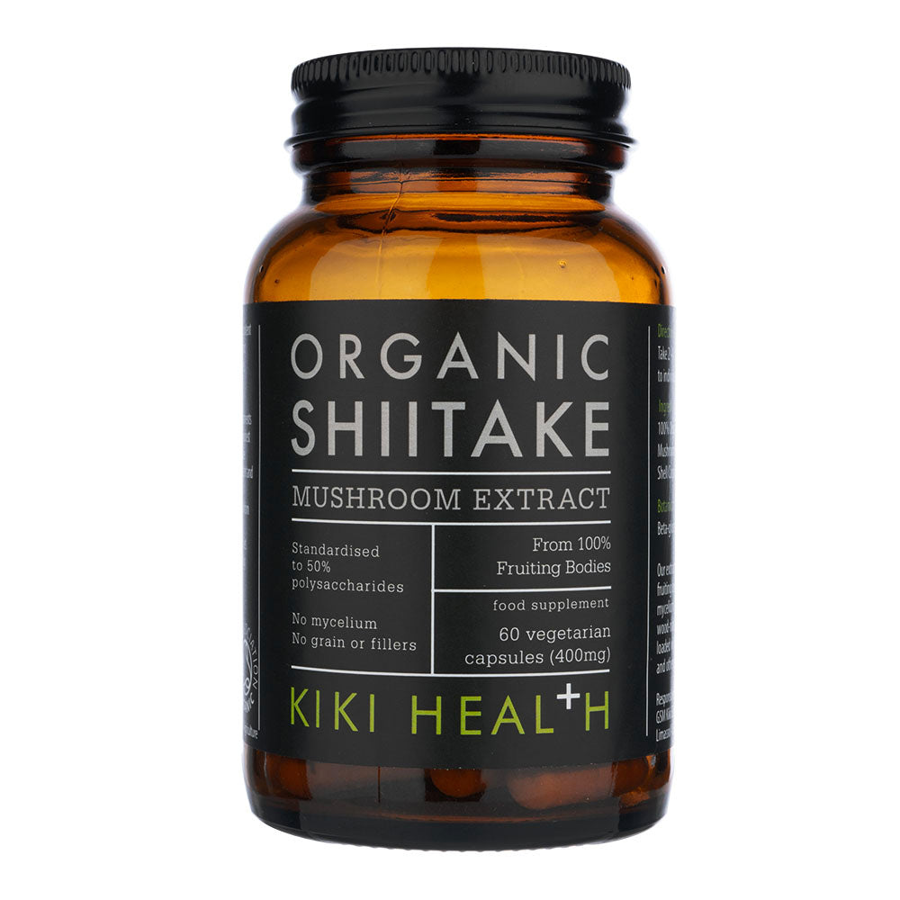 オーガニック・シイタケ・マッシュルームエクストラクト60錠(Kiki-Health)