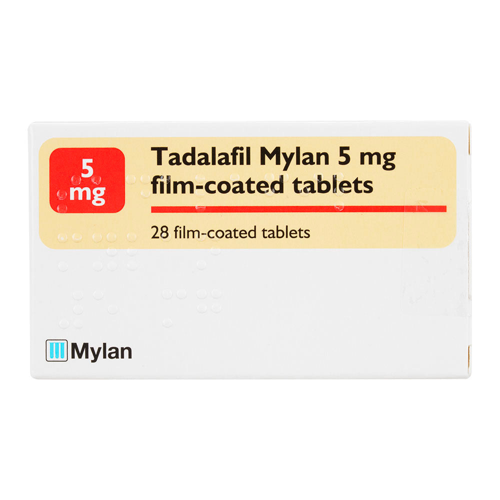 タダラフィル5mg [シアリスジェネリック]【1箱28錠】(Mylan)