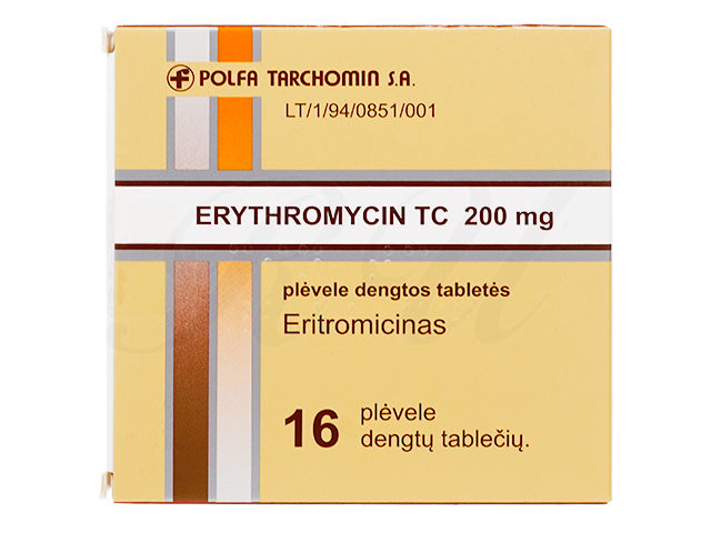 エリスロマイシンTC200mg16錠