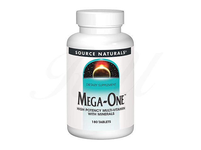 (SourceNaturals)メガワンハイポテンシーマルチビタミンウィズミネラルズ180錠