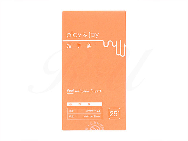 (Play&Joy)フィンガーコンドーム(スタンダード)25個