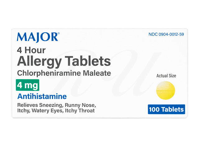 アレルギー4mg100錠