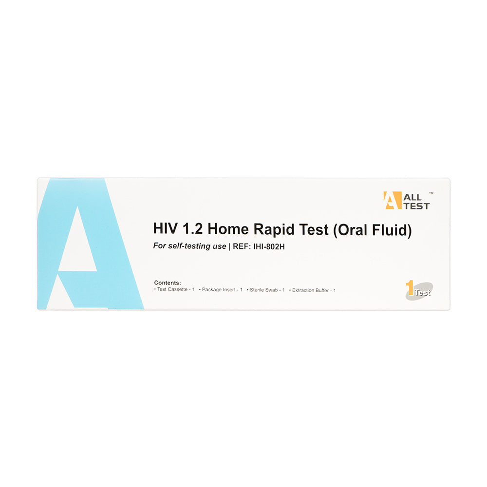 HIV1.2家庭用迅速検査キット(口腔液)