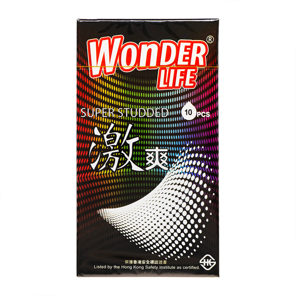 (WonderLife)スーパースタディッドコンドーム10個