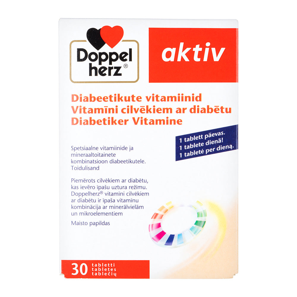 アクティブ・ビタミンズフォーダイアベティス30錠(Doppelherz)