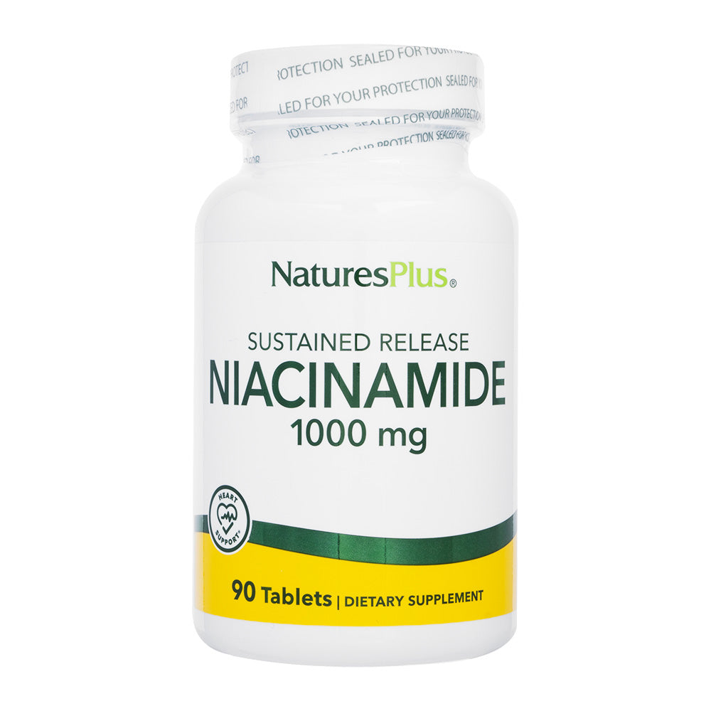 サステインドリリースナイアシンアミド1000mg90錠(NaturesPlus)