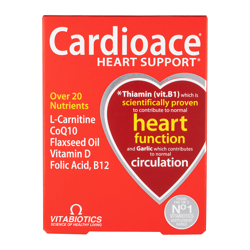 カーディオエース・ハートサポート30錠(Vitabiotics)