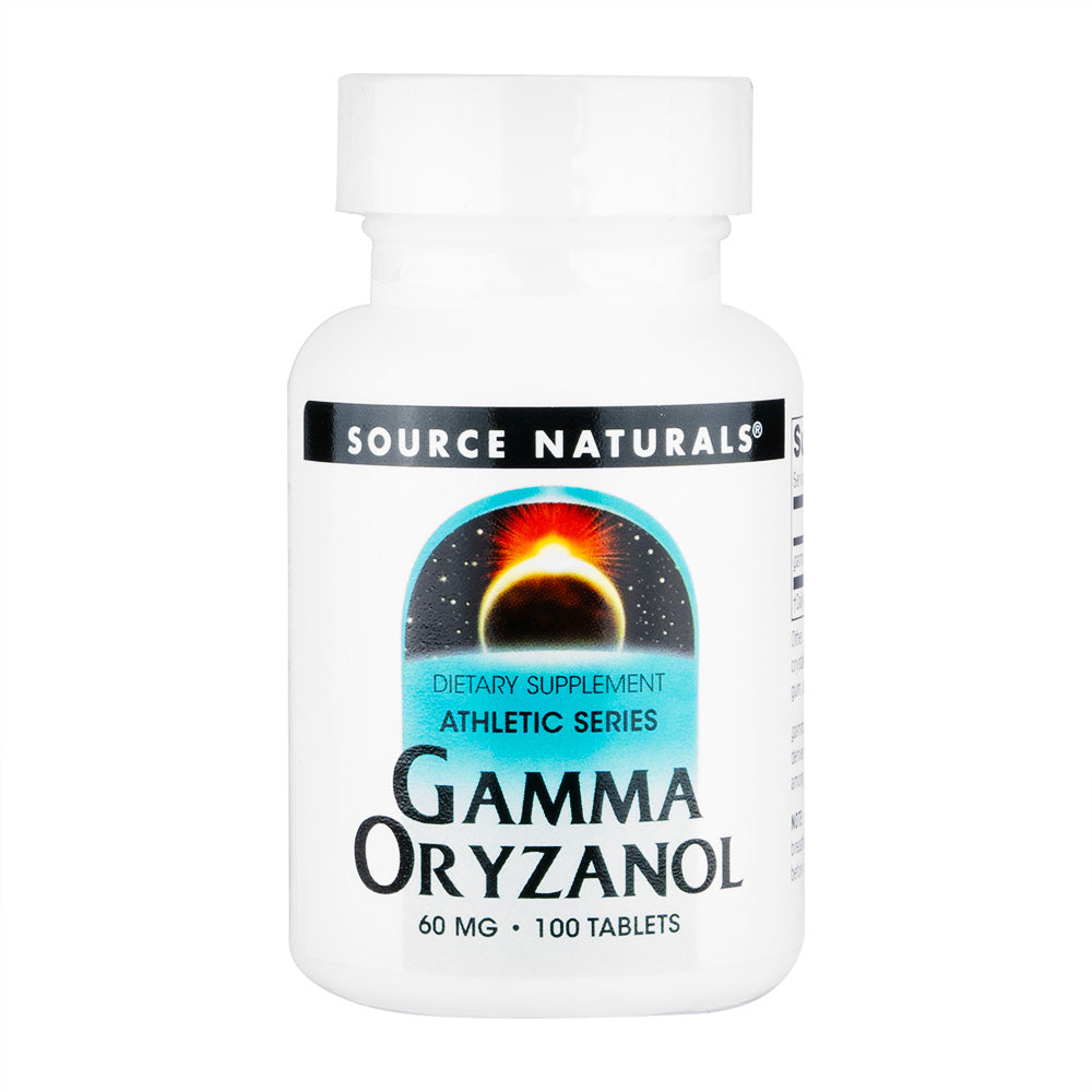 ガンマオリザノール60mg100錠(SourceNaturals)