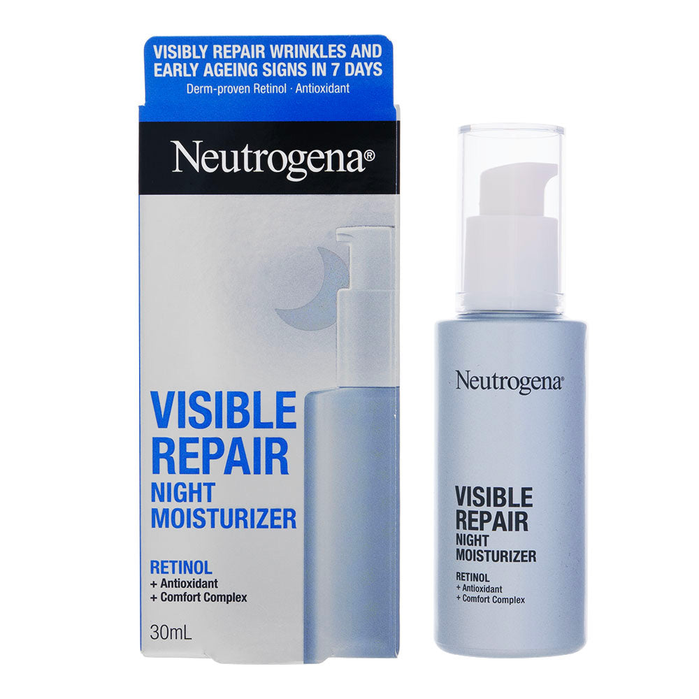 (Neutrogena)ビジブルリペアナイトモイスチャライザー30ml
