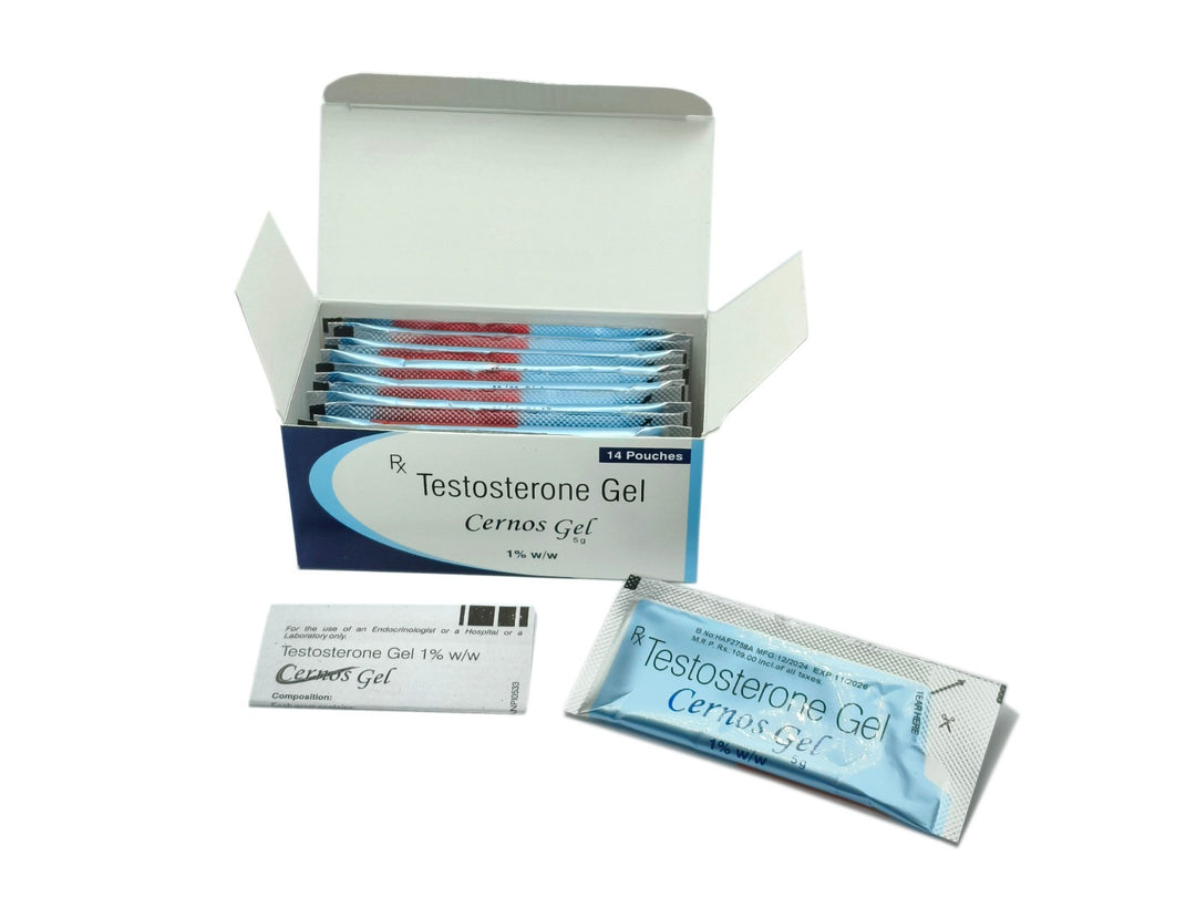 【送料無料】セルノスジェル1%_testosterone(Cernos Gel1%) 【1箱14袋】テストステロン