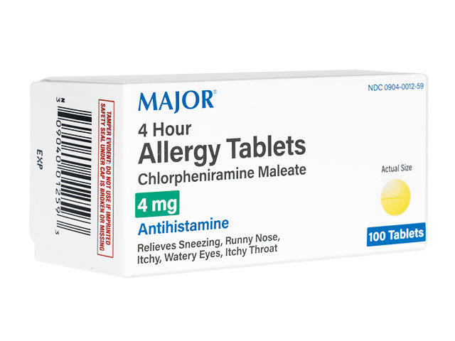アレルギー4mg100錠