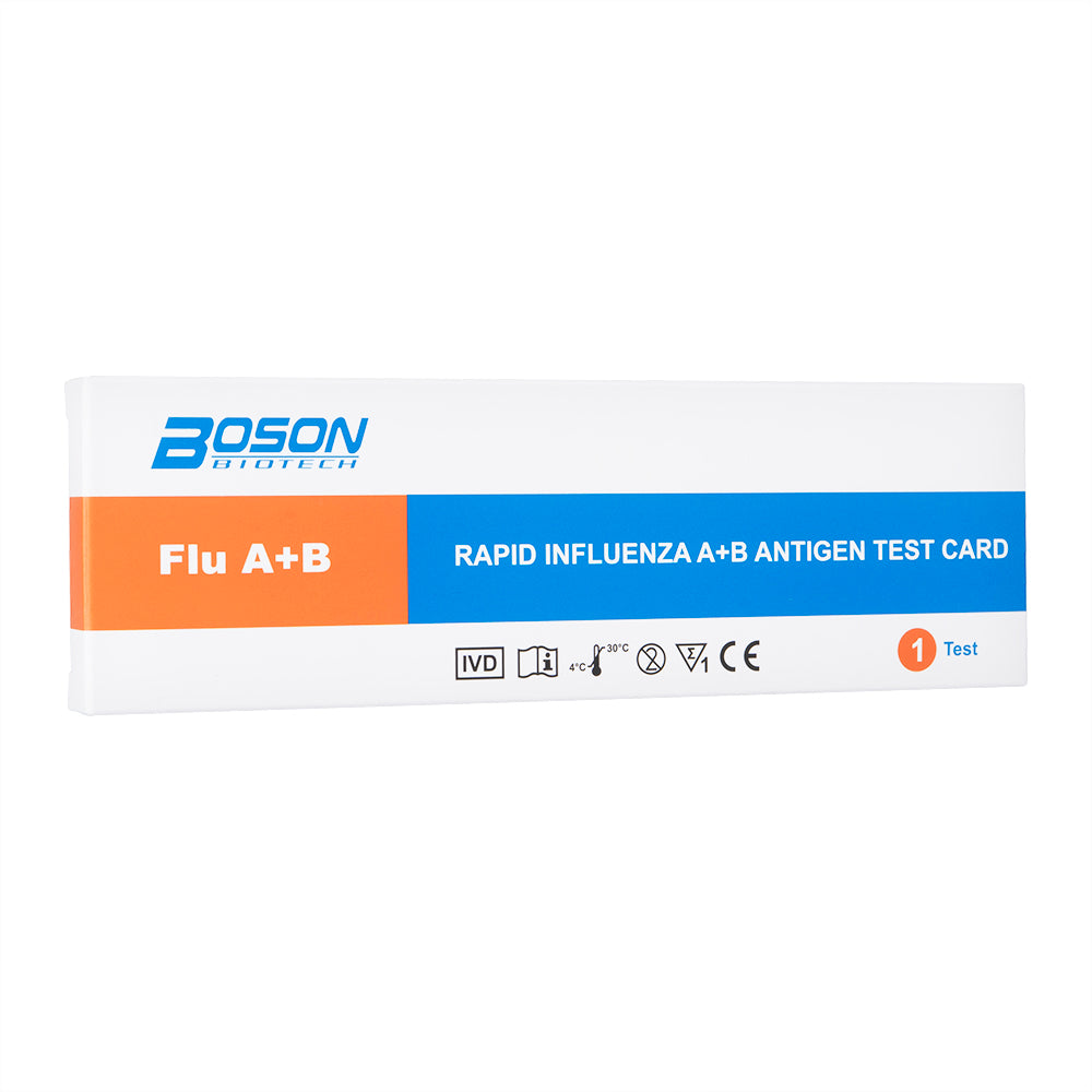 (BosonBiotech)ラピッドインフルエンザA+Bアンチジェンテストカード