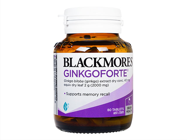 ギンコフォルテ2000mg80錠(Blackmores)