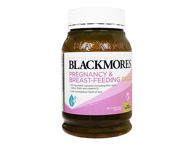 プレグナンシー&ブレストフィーディング・ゴールド180錠(Blackmores)