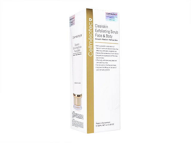 (Cellmesotec)クリアスキンエクスフォリエイティングスクラブフェイス&ボディ100ml