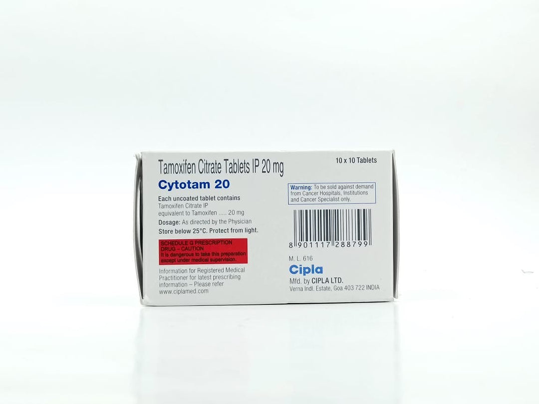 サイトタム20㎎ (ジェネリック・ノルバデックス)_Cytotam (Tamoxifen 20mg)