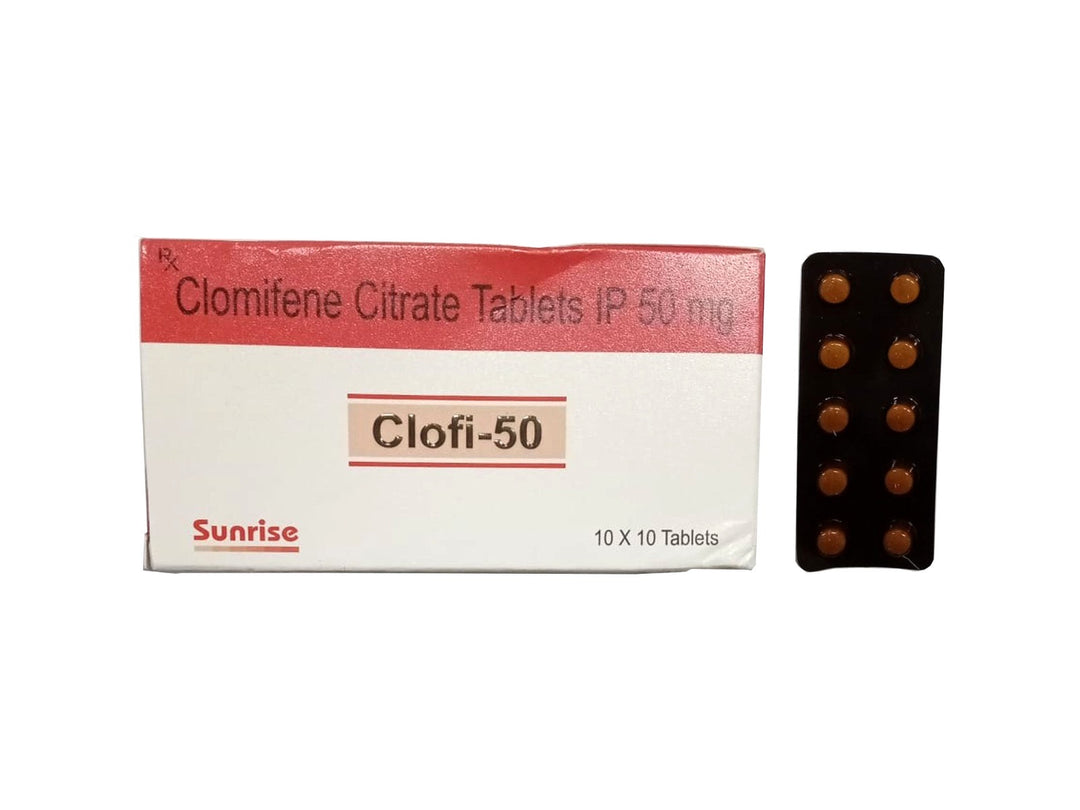 【送料無料】Clofi（クロフィ-50）クロミッド・ジェネリック_Clomifene【1箱10錠】
