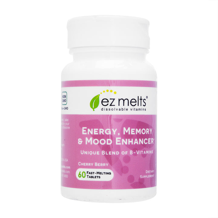 エナジー,メモリー&ムードエンハンサー60錠(EzMelts)