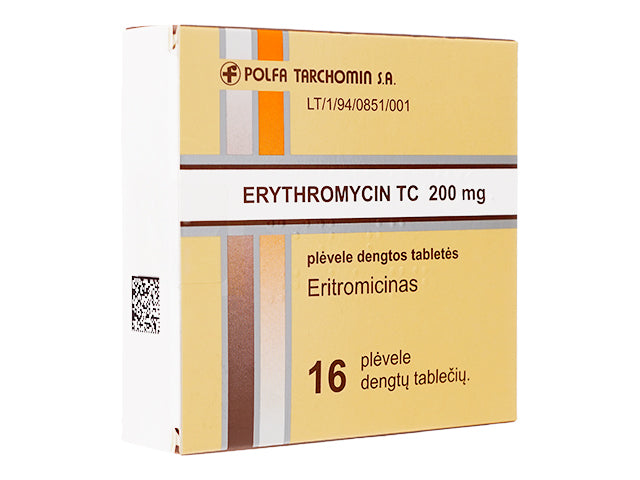 エリスロマイシンTC200mg16錠