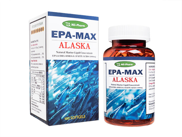 EPAMAXアラスカフィッシュオイル1000mg100錠