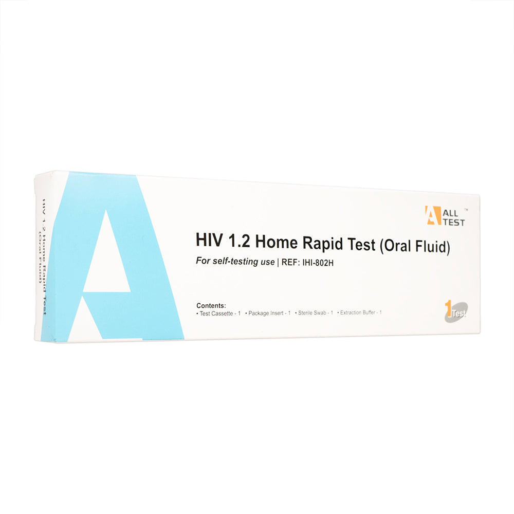 HIV1.2家庭用迅速検査キット(口腔液)