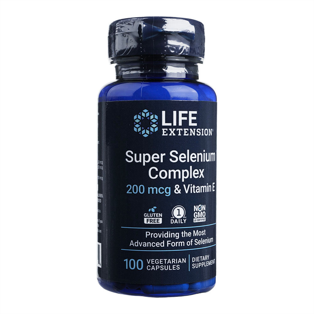 スーパーセレニウムコンプレックス200mcg&ビタミンE100錠(LifeExtension)