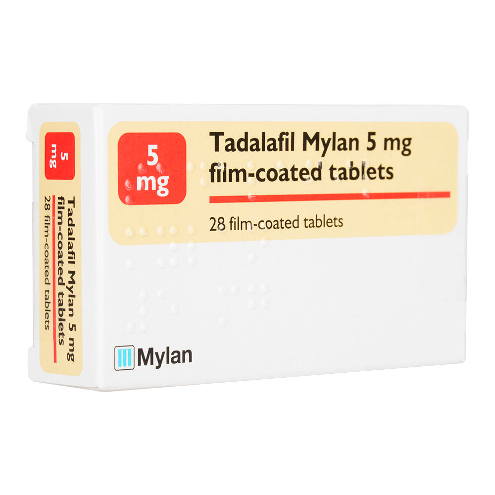 タダラフィル5mg [シアリスジェネリック]【1箱28錠】(Mylan)