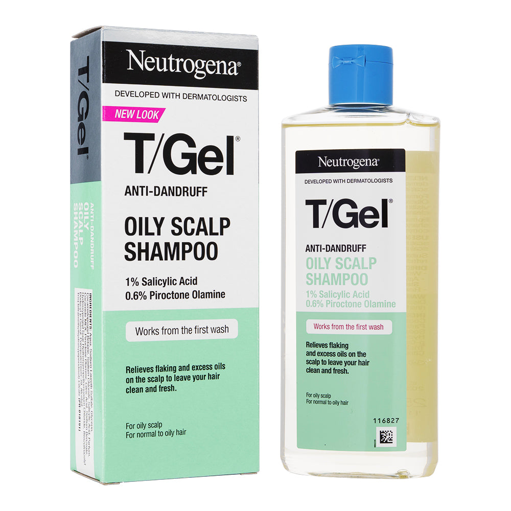 (Neutrogena)T/Gelアンチダンドラフ・オイリースカルプシャンプー250ml
