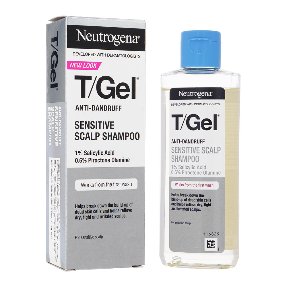 (Neutrogena)T/Gelアンチダンドラフ・センシティブスカルプシャンプー150ml