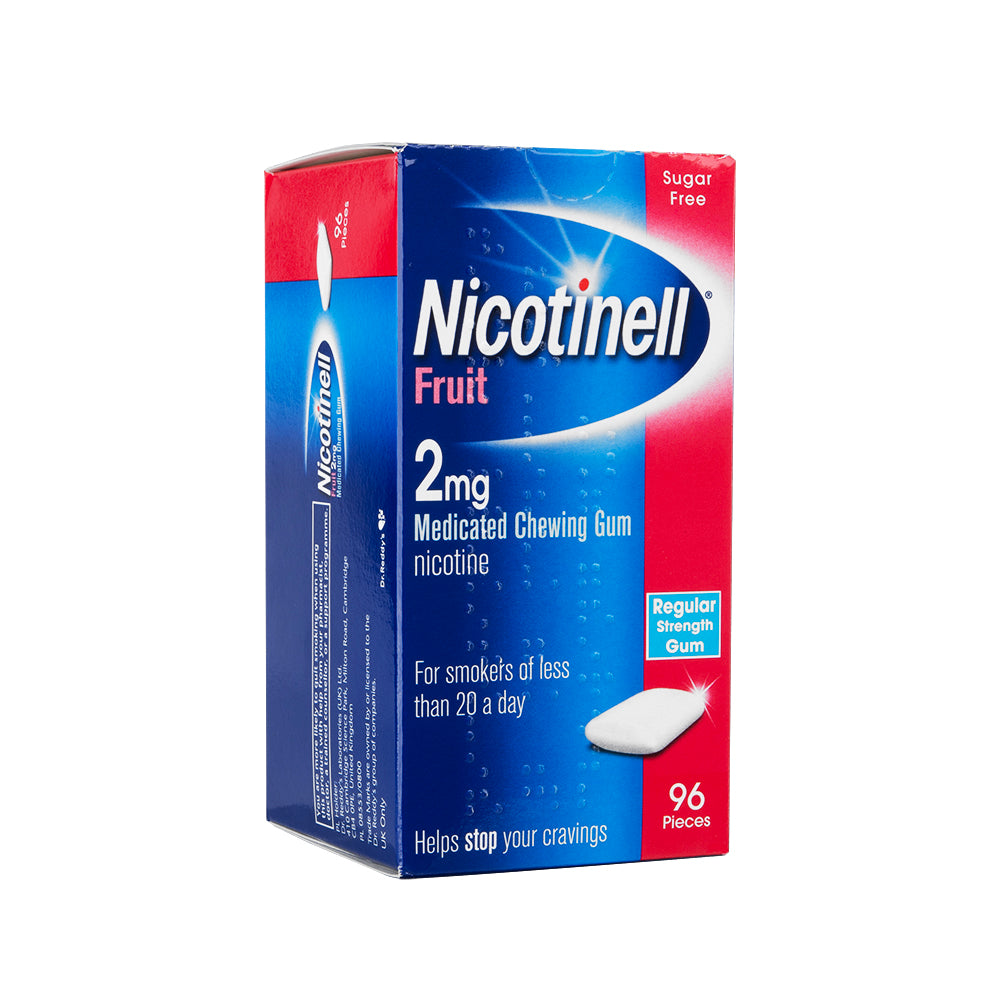 ニコチネル薬用チューイングガム2mg(フルーツ)96個