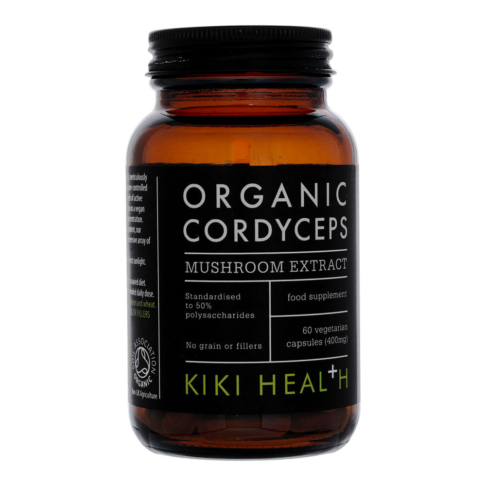 オーガニック・コーディセップ・マッシュルームエクストラクト60錠(Kiki-Health)