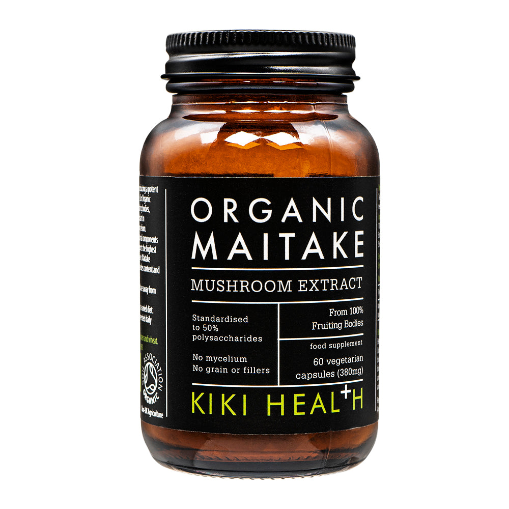 オーガニック・マイタケ・マッシュルームエクストラクト60錠(Kiki-Health)