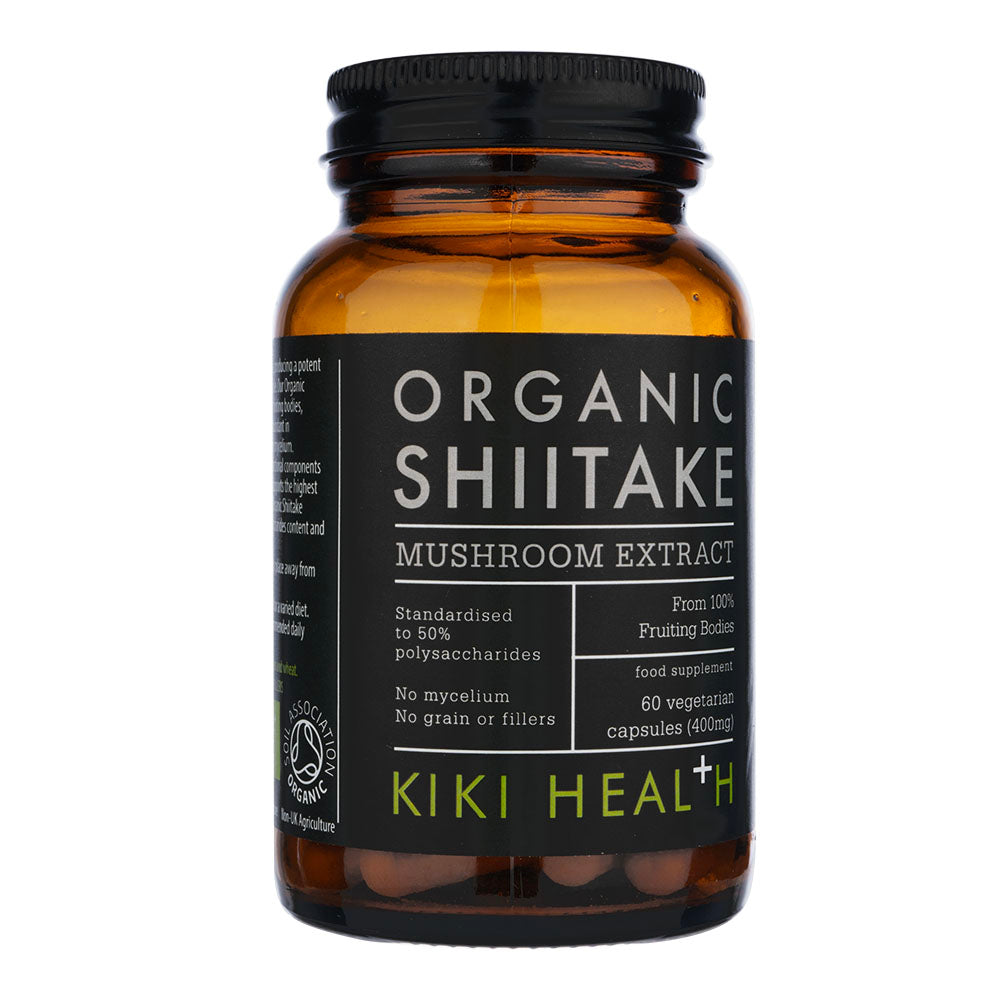 オーガニック・シイタケ・マッシュルームエクストラクト60錠(Kiki-Health)