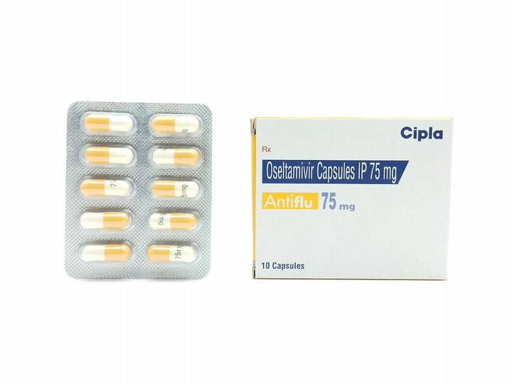 【送料無料】オセルタミビル・カプセル 75mg（タミフル）インフルエンザ治療薬　10カプセル