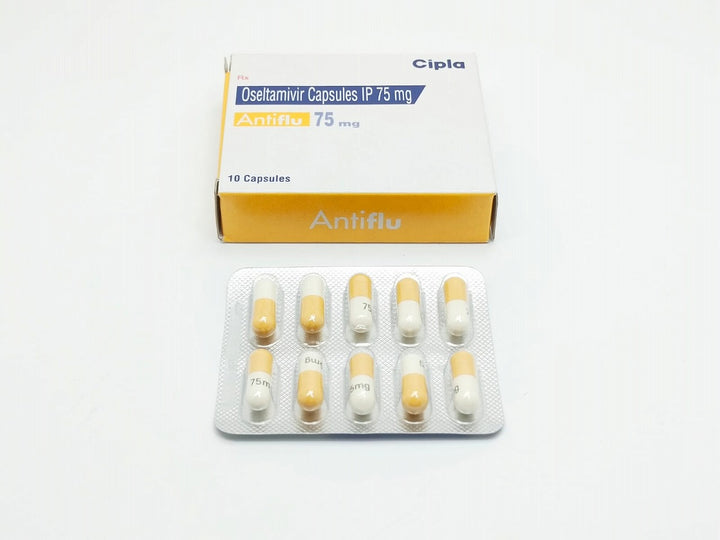 【送料無料】オセルタミビル・カプセル 75mg（タミフル）インフルエンザ治療薬　10カプセル