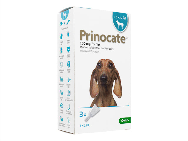 プリノケート・中型犬用(>4-10kg)1ml3本