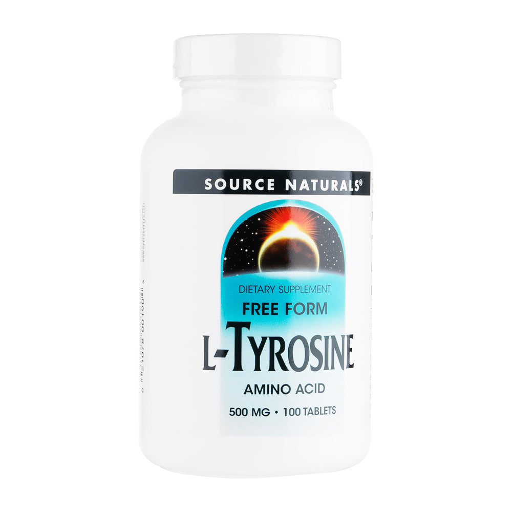 L-チロシン500mg100錠(SourceNaturals)
