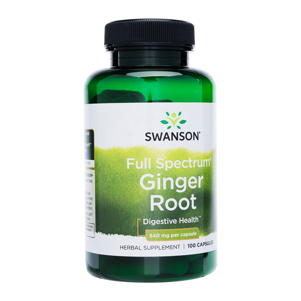 フルスペクトラム・ジンジャールート540mg100錠(Swanson)