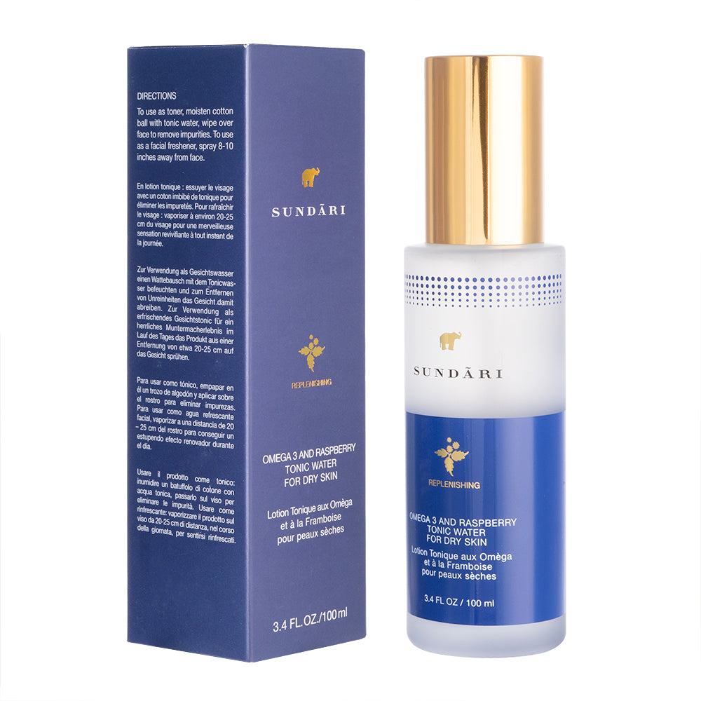 (Sundari)オメガ3&ラズベリートニックウォーター100ml